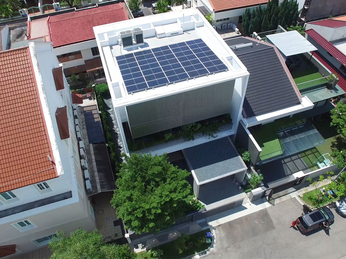 East Coast Ave solar home
