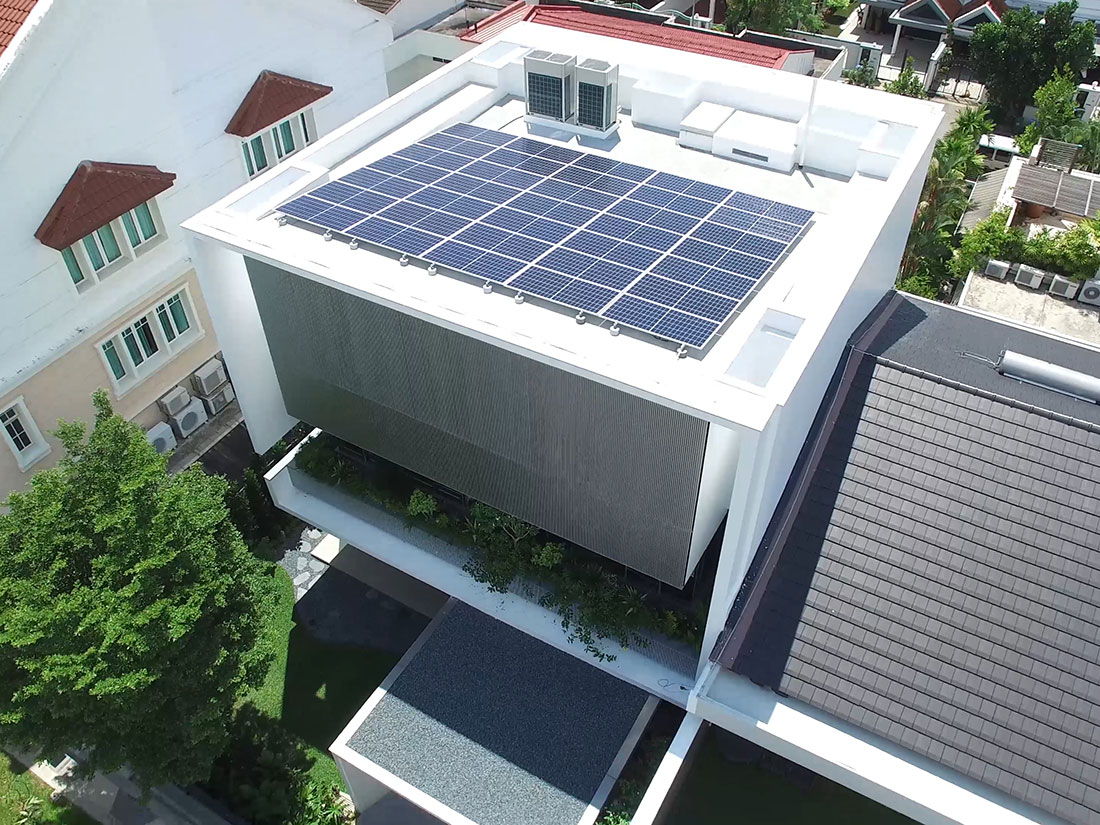 East Coast Ave solar home